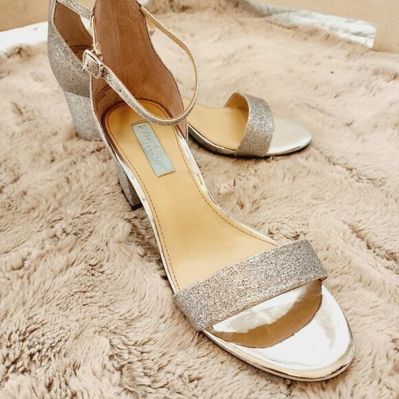 BETSEY JOHNSON WOMENTS MIRI OPEN TOE SPECIAL OCCASION OPEN STRAP SIZE 8.5 - Picture 5 of 13